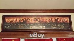 Lord Of The Rings Huge Lot Collection Figurine Sideshow, Sword, Signed Movie Poste