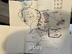 Lord Of The Rings J. R. R. Tolkien Box Set 1965 Houghton Mifflin 2nd Edit with Maps