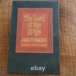 Lord Of The Rings J. R. R. Tolkien Box Set 1965 Houghton Mifflin 2nd Edition Maps