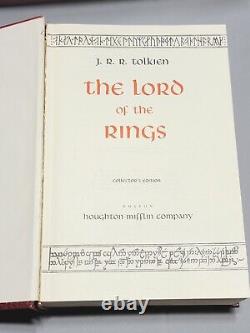 Lord Of The Rings J. R. Tolkien Collectors Edition 1966 HC Slipcase VG