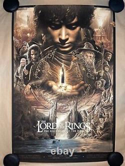 Lord Of The Rings Jake Kontou Poster Fellowship Regular Bottleneck Not Mondo BNG