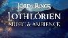 Lord Of The Rings Lothl Rien Music U0026 Ambience Beautiful Night Scene With Galadriel
