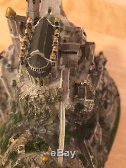 Lord Of The Rings Minas Tirith Rare Collector Statue Bust-THE DANBURY MINT