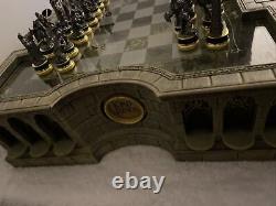 Lord Of The Rings Noble Chess Set & 24 Extra Pieces From Auxiliary Sets! Rare