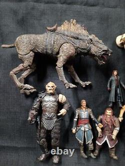 Lord Of The Rings Oliphant Action Figure Lot Rare