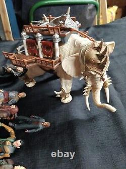 Lord Of The Rings Oliphant Action Figure Lot Rare