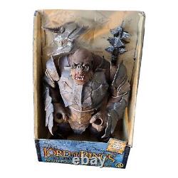 Lord Of The Rings Return of The King Poseable Battle Troll Highly Detailed Armor