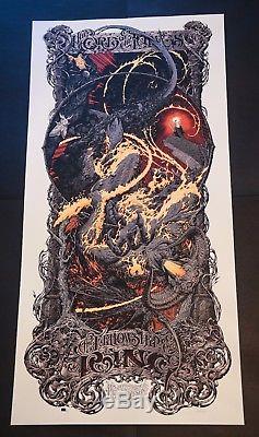 Lord Of The Rings Set Aaron Horkey Mondo Return Of The King Print Poster