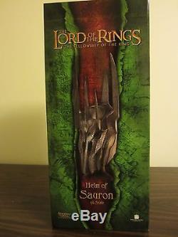 Lord Of The Rings Sideshow Weta HELM OF SAURON