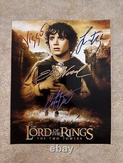 Lord Of The Rings Signed Movie Photo