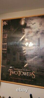 Lord Of The Rings Signed Poster