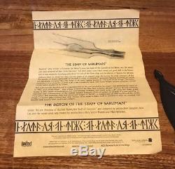 Lord Of The Rings Staff Of Saruman United Cutlery UC1385 Rare Collectible