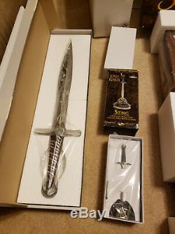 Lord Of The Rings Sting Museum Collection UC1424 United Cutlery + UC1264MIN