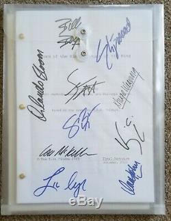 Lord Of The Rings The Return of the King Cast Signed Script