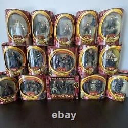 Lord Of The Rings Two Towers Action Figures 15 Piece Lot New In Box