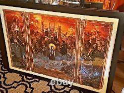 Lord Of the Rings Triptych Movie Variant Art Gabz / Mondo 1020/2400