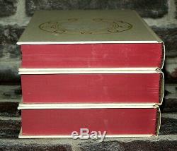 Lord of The Rings 3 Book Folio Society Boxed Set, 2001 2nd Printing, Hardback