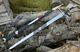 Lord Of The Rings Aragon Sword Steel Replica Swords Lotr With Knife And Scabbard
