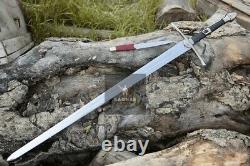 Lord of The Rings Aragon Sword Steel Replica Swords LOTR with Knife and Scabbard