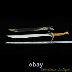 Lord of The Rings Hobbit Orcrist Thorin Oakenshield Stainless Sword Cosplay#3843