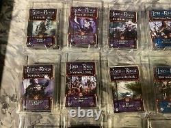 Lord of The Rings LCG Complete Nightmare Decks ALL 50 DECKS! NEW Unopened Lot