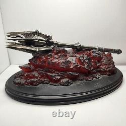 Lord of The Rings Mace Of Sauron with box Limited Sideshow Numbered Sub-1000! SEE