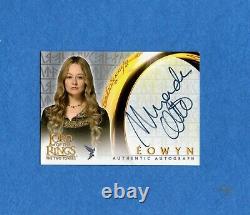 Lord of The Rings Miranda Otto as Eowyn Autograph Card