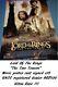 Lord Of The Rings Two Towers Poster Uacc Christopher Lee Cast Signed X19