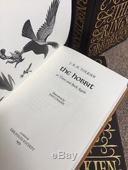 Lord of the Rings And The Hobbit Folio Society Deluxe Limited Edition