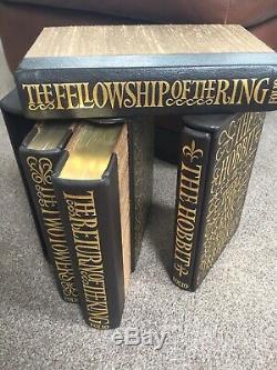Lord of the Rings And The Hobbit Folio Society Deluxe Limited Edition