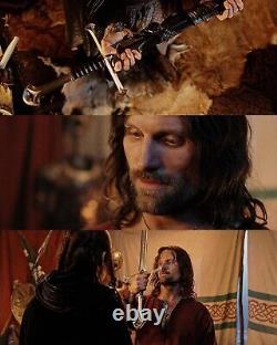 Lord of the Rings Anduril's sword LOTR Narsil Sword of Aragorn, Aragorn's sword