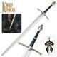 Lord Of The Rings Aragon 47 Strider Sword With Plaque United Cutlery Coa