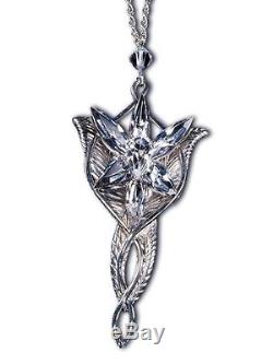 Lord of the Rings Arwen Evenstar Sterling Silver Necklace Pendant The Hobbit