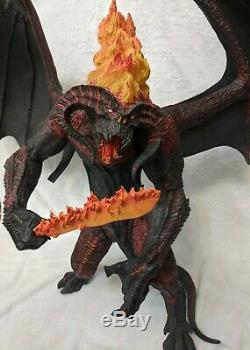 Lord of the Rings Balrog NECA 25 Action Figure Statue Original