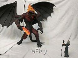 Lord of the Rings Balrog NECA 25 Action Figure Statue Original
