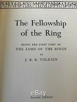 Lord of the Rings Box Set J. R. R. Tolkien 1965 Excellent Condition with Box