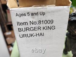 Lord of the Rings Burger King Mail-Away Uruk-hai 7 inch Figure 2002 NIB #81009