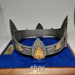 Lord of the Rings CROWN OF ARAGORN / KING ELESSAR The Noble Collection LOTR