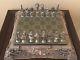 Lord Of The Rings Chess Set Franklin Mint With Box