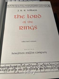 Lord of the Rings Collectors Edittion 1994 J. R. R. Tolken With Sleeve Flawless