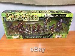 Lord of the Rings FOTR Lothlorien Gift Pack Deluxe 9 Figure Set BNIB