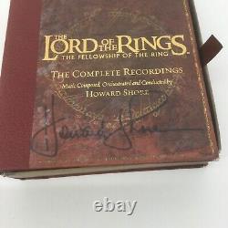 Lord of the Rings Fellowship SIGNED Complete Recordings LOTR Howard Shore 3xCD