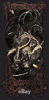 Lord of the Rings Fellowship of the Ring Variant Aaron Horkey Mondo Poster Print