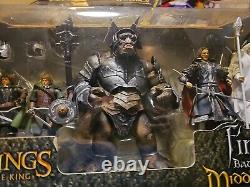 Lord of the Rings Final Battle of Middle Earth 6 Deluxe Action Figure Set 2005