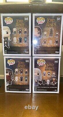Lord of the Rings Funko Pop! Lot with Protectors! Good Condition! CHECK PICTURES