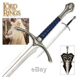 Lord of the Rings Glamdring 48 Gandalf Sword with Plaque United Cutlery COA