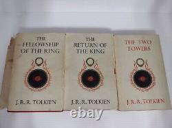 Lord of the Rings Hardcover Book Set Vintage UK printing 1962 1963 RARE