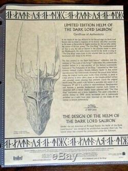 Lord of the Rings, Helm of Sauron, United Cutlery UC 1412, #746 of 3000