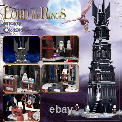 Lord of the Rings Hobbit Pinnacle of Orthanc 10237 Tower 4095 Blocks UCS Kid Toy