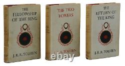 Lord of the Rings JRR TOLKIEN First Edition 1st Printings 1954 & 1955 J. R. R